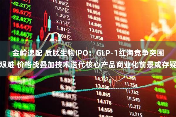 金岭速配 质肽生物IPO：GLP-1红海竞争突围艰难 价格战叠加技术迭代核心产品商业化前景或存疑
