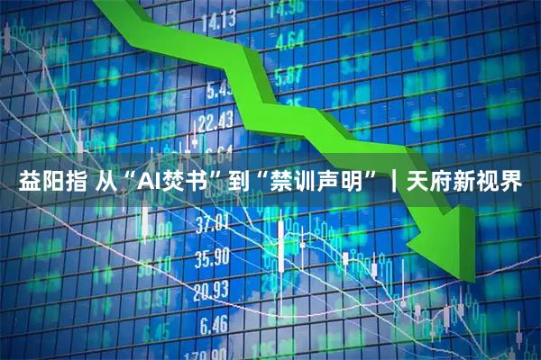 益阳指 从“AI焚书”到“禁训声明”｜天府新视界